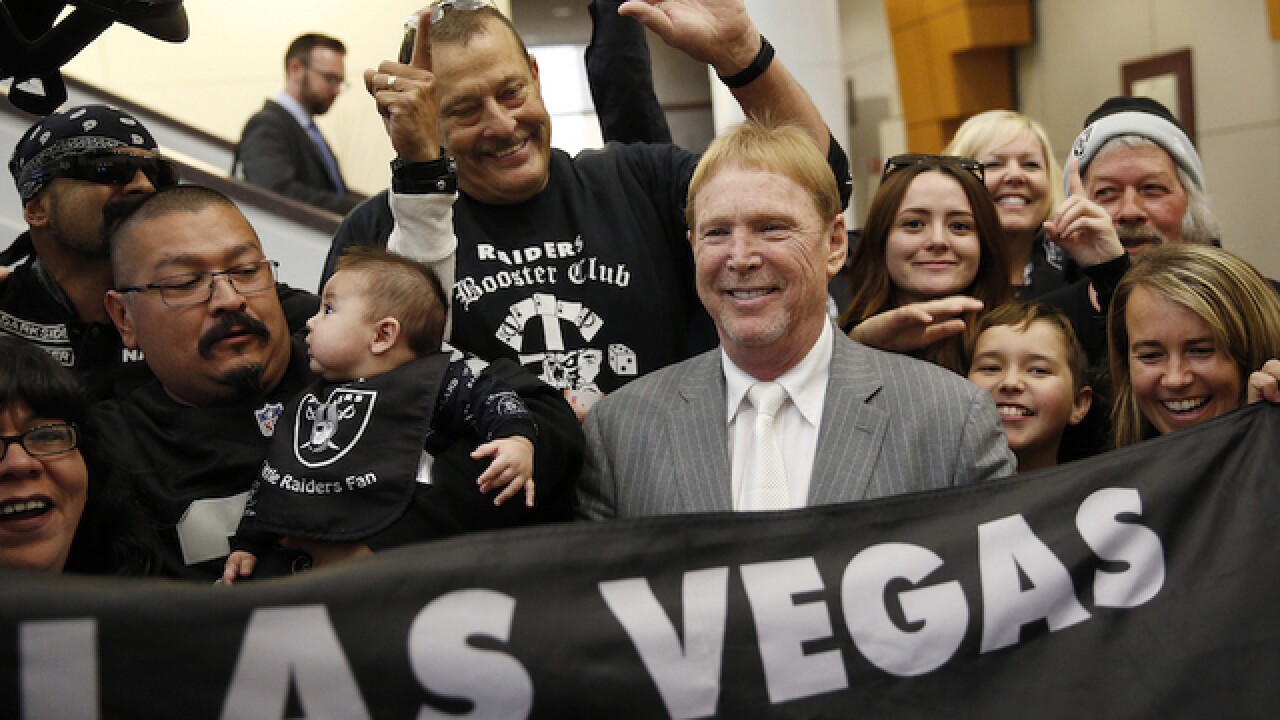 Las Vegas Raiders closer to NFL reality Las Vegas Raiders closer to NFL reality